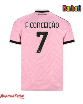 Juventus Francisco Conceicao #7 Tricou Fotbal Replică 2026-27 Barbati Deplasare Juventus Francisco Conceicao #7 Tricou Fotbal Replică 2026-27 Barbati Deplasare